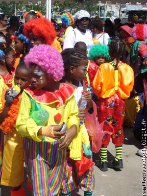 Le carnaval des enfants à Fort De France !!!